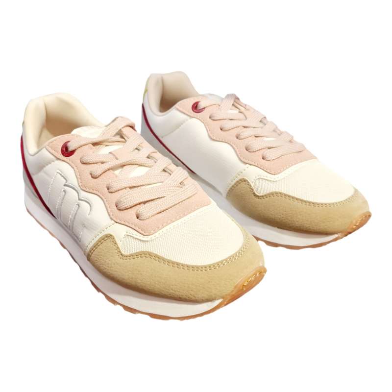 ZAPATILLAS MUSTANG MUJER CASUAL TRICOLOR NUDE