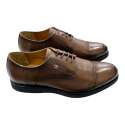 ZAPATOS HOMBRE BLUCHER GRABADA CON PUNTERA MARRÓN MARRÓN