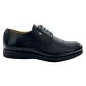 ZAPATOS HOMBRE BLUCHER GRABADA CON PUNTERA NEGRO NEGRO