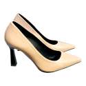 ZAPATO SALÓN MUJER PUNTA FINA TACÓN FINO NUDE NUDE