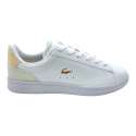 ZAPATILLAS LACOSTE MUJER CARNABY SET 224 BLANCO