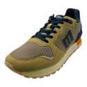 ZAPATILLAS MUSTANG HOMBRE CASUAL CORDONES COMBINADOS BEIGE