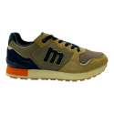 ZAPATILLAS MUSTANG HOMBRE CASUAL CORDONES COMBINADOS BEIGE