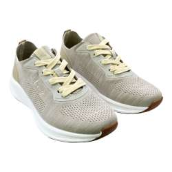 MUSTANG WOMEN'S SOCK-EFFECT SNEAKERS BEIGE