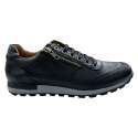 ZAPATILLAS KANGARROS HOMBRE CORDONES Y CREMALLERA NEGRO