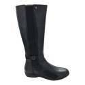 BOTA DE MEDIA CANA PIEL NEGRO MUJER KANGAROOS NEGRO