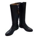 BOTA DE MEDIA CANA PIEL NEGRO MUJER KANGAROOS NEGRO