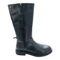 BOTA DE MEDIA CANA CREMALLERA PIEL MUJER NEGRO KANGAROOS NEGRO