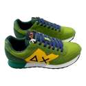 ZAPATILLAS SUN68 HOMBRE JAKI SOLID VERDE VERDE