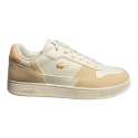 ZAPATILLAS LACOSTE MUJER T-CLIP BEIGE