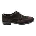 ZAPATOS OXFORD HOMBRE SUELA GOMA MARRÓN