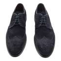 ZAPATOS OXFORD HOMBRE SUELA GOMA MARINO