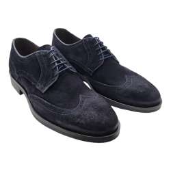 ZAPATOS OXFORD HOMBRE SUELA GOMA MARINO