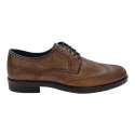 ZAPATOS OXFORD HOMBRE SUELA GOMA CUERO