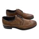 ZAPATOS OXFORD HOMBRE SUELA GOMA CUERO