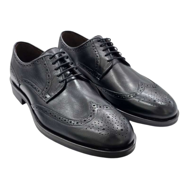 ZAPATOS OXFORD HOMBRE SUELA GOMA NEGRO