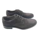 ZAPATOS HOMBRE BLUCHER BÁSICO SERRAJE MARRÓN MARRÓN