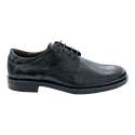 ZAPATOS HOMBRE BLUCHER BÁSICO LISO NEGRO NEGRO