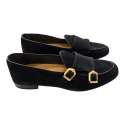 MOCASIN BELGA HOMBRE ANTE HEBILLAS NEGRO