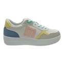 ZAPATILLAS MUSTANG MUJER SUELA CASCO MULTICOLOR AMARILLO