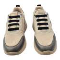 MUSTANG WOMENS SHOE WITH ELASTIC CORD BEIGE