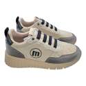 ZAPATILLA MUJER MUSTANG CORDON ELASTICO BEIG BEIGE