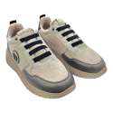 MUSTANG WOMENS SHOE WITH ELASTIC CORD BEIGE
