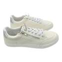 ZAPATILLAS MUSTANG MUJER SEULA CASCO CREMALLERA BLANCO BLANCO
