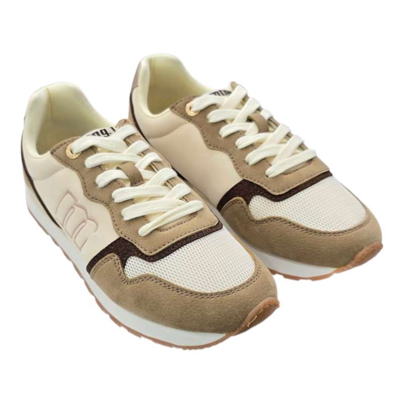 ZAPATILLAS MUSTANG MUJER CL?SICAS BEIG BEIGE