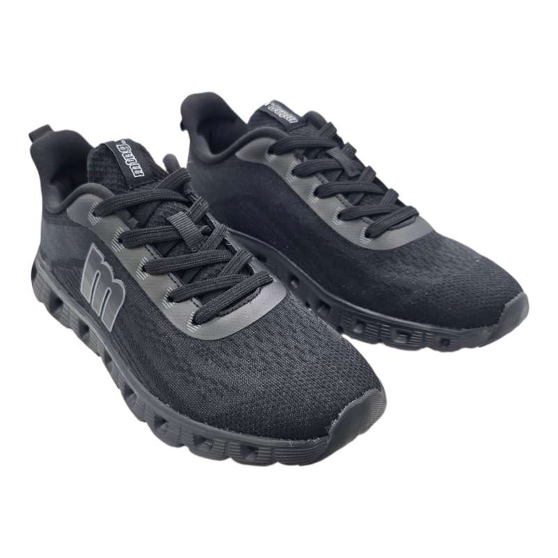 ZAPATILLA MUSTANG EFECTO CALCET?N MUJER NEGRA NEGRO