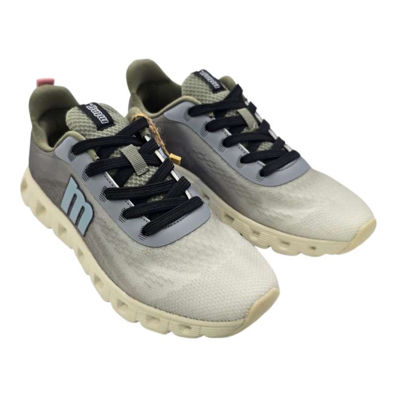 ZAPATILLA MUSTANG EFECTO CALCET?N MUJER GRIS GRIS