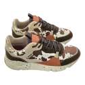 ZAPATILLA MUSTAN MUJER VACA MARR?N MARR?N