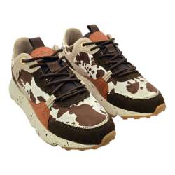 ZAPATILLA MUSTAN MUJER VACA MARR?N MARR?N