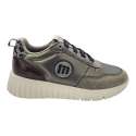 ZAPATILLA MUJER MUSTANG CORD?N EL?STICO MARR?N MARR?N