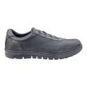 ZAPATO BLUCHER ULTRA CONFORT HOMBRE CORDONES EL?STICOS BAERCHI NEGRO