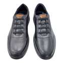 ZAPATO BLUCHER ULTRA CONFORT HOMBRE CORDONES EL?STICOS BAERCHI NEGRO