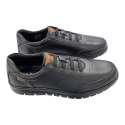 ZAPATO BLUCHER ULTRA CONFORT HOMBRE CORDONES EL?STICOS BAERCHI NEGRO
