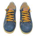 ZAPATO BLUCHER ULTRA CONFORT HOMBRE CORDONES EL?STICOS BAERCHI MARINO