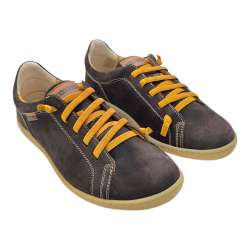 MEN'S ULTRA COMFORT BLUCHER SHOE WITH ELASTIC LACES BAERCHI MARR?N