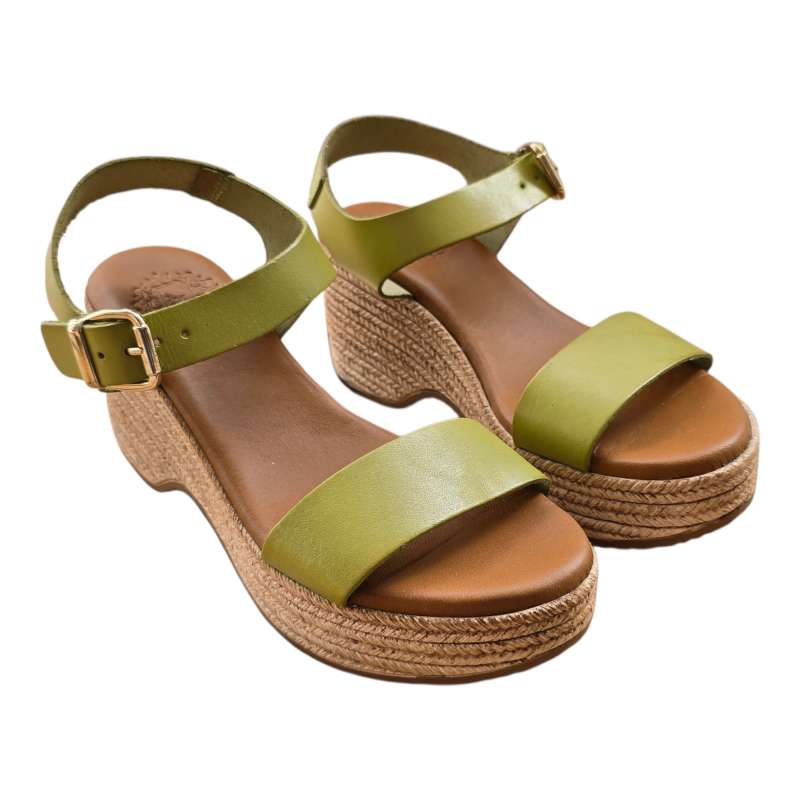 SANDALIA CUNA PULSERA MUJER PISTACHO PISTACHO