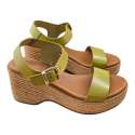 SANDALIA CUNA PULSERA MUJER PISTACHO PISTACHO