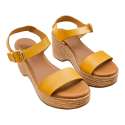 SANDALIA CUNA PULSERA MUJER AMARILLO AMARILLO
