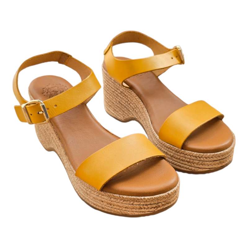 SANDALIA CUNA PULSERA MUJER AMARILLO AMARILLO