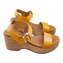 SANDALIA CUNA PULSERA MUJER AMARILLO AMARILLO