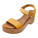 SANDALIA CUNA PULSERA MUJER AMARILLO AMARILLO