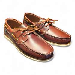 ZAPATOS HOMBRE NAUTICOS PULL CUERO CUERO