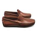 ZAPATOS HOMBRE NAUTICOS LISOS PULL CUERO CUERO
