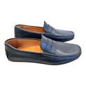 MOCASIN DE PIEL DE HOMBRE ESTILO DRIVER ANTIFAZ NEGRO