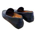 MOCASIN DE PIEL DE HOMBRE ESTILO DRIVER ANTIFAZ NEGRO