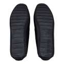MOCASIN DE PIEL DE HOMBRE ESTILO DRIVER ANTIFAZ NEGRO